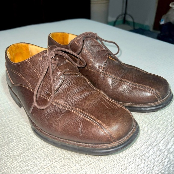 Stephan Bossi Handmade Brown Oxfords Leather Upper Insole Lining Men’s 8M 051666 main image 4